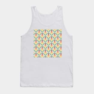 Flower pattern Tank Top